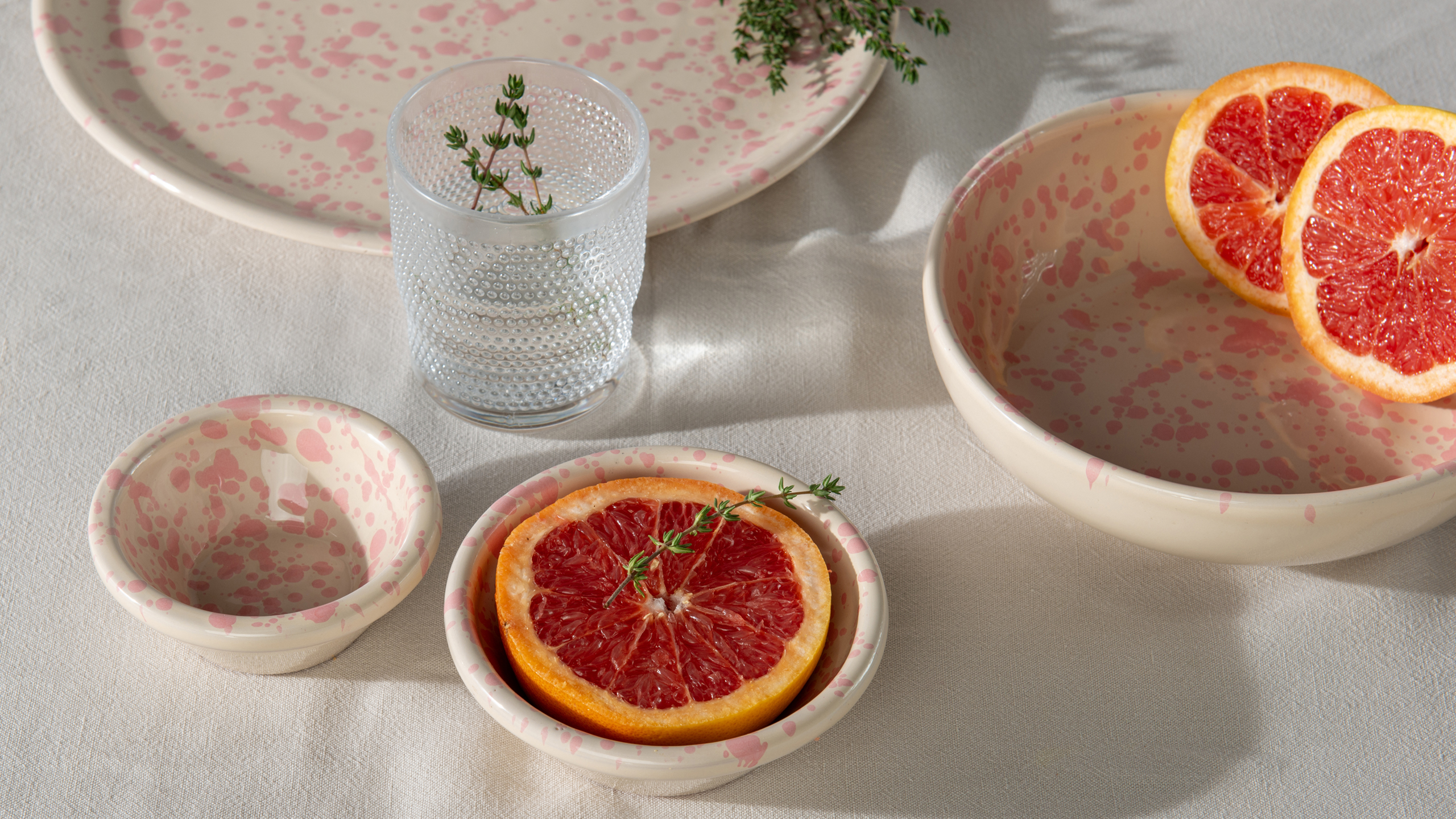 roze servies