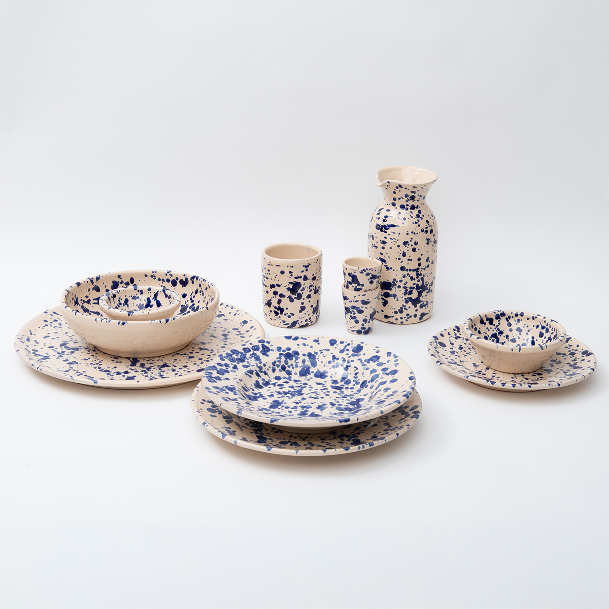 Handgemaakt serviesgoed